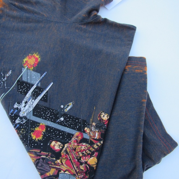 Disney Rogue One Star Wars Youth Large Shirt - Picture 8 of 8